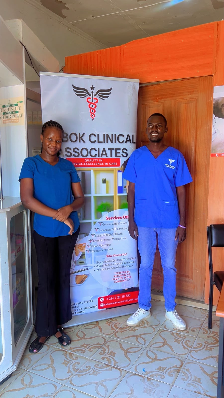 African female doctor